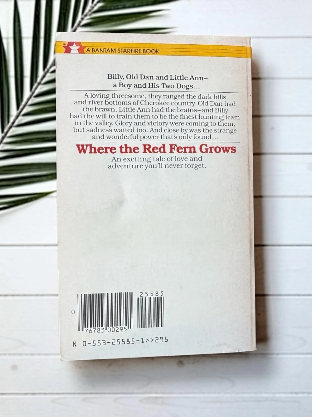 Bantam Books wilson rawls